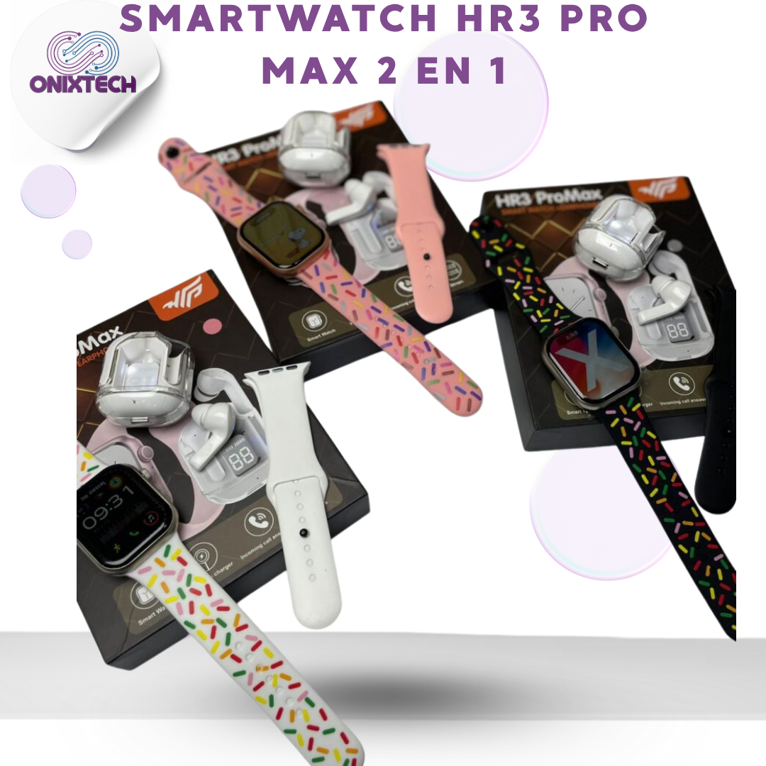 Miniatura 2 de SMARTWATCH HR3 PRO MAX 2 EN 1
